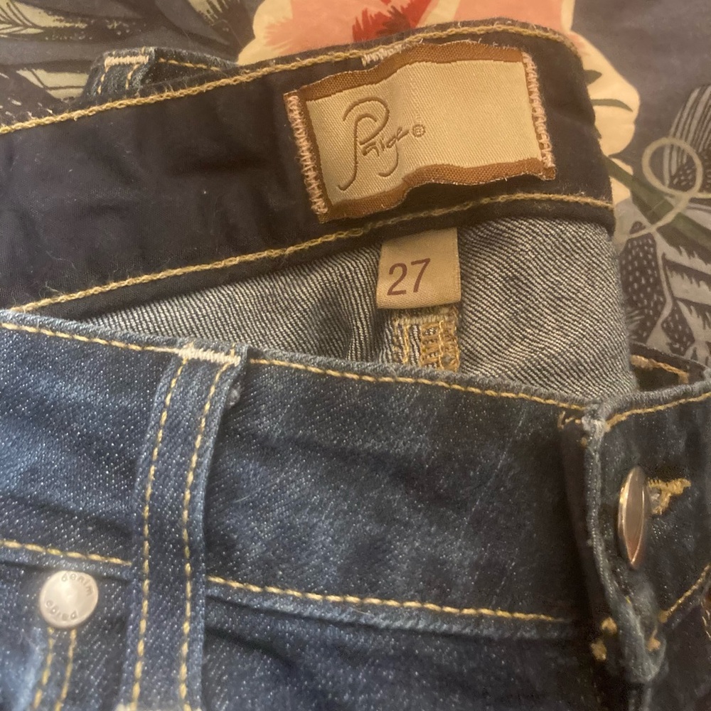 Paige denim skinny jeans size 27